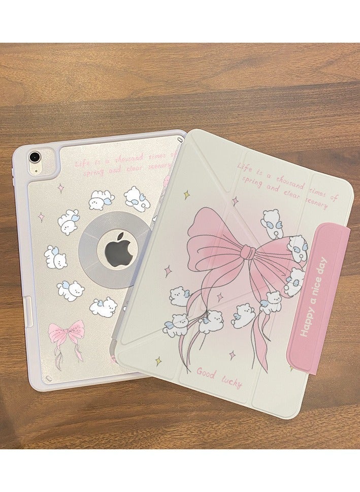 For iPad Air 11-inch (M3) 2025  Case, Hard Shell Protective Case, Ultra-light Shockproof TPU Leather Back, Auto Sleep/Wake - Image 2